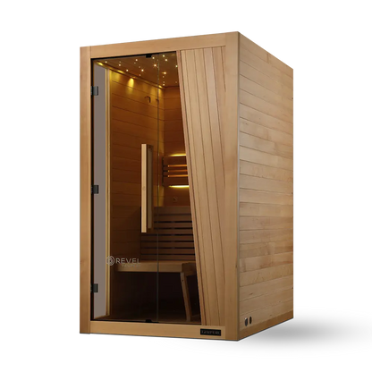 Revel Tampere 2 Person Traditional Finnish Sauna - Next Gen Revel Saunas