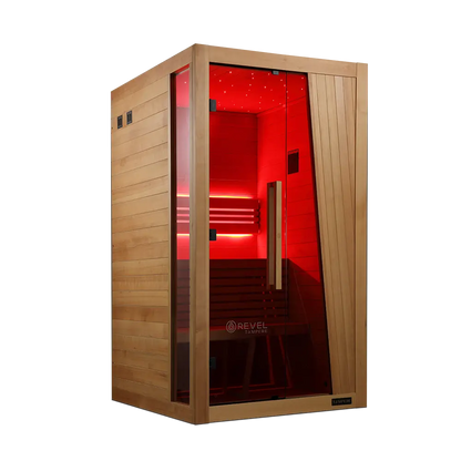 Revel Tampere 2 Person Traditional Finnish Sauna - Next Gen Revel Saunas