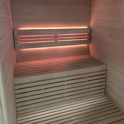 Revel Tampere 2 Person Traditional Finnish Sauna - Next Gen Revel Saunas