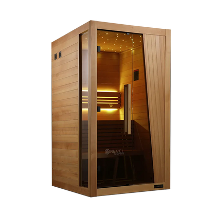 Revel Tampere 2 Person Traditional Finnish Sauna - Next Gen Revel Saunas