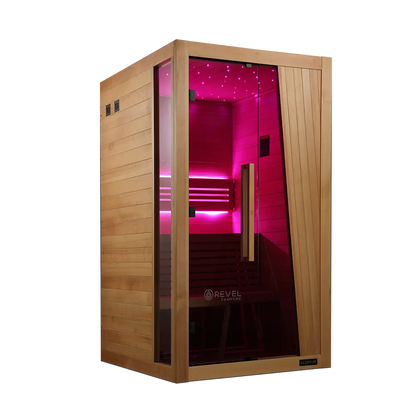 Revel Tampere 2 Person Traditional Finnish Sauna - Next Gen Revel Saunas