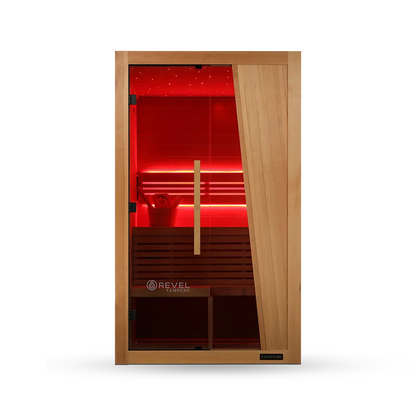 Revel Tampere 2 Person Traditional Finnish Sauna - Next Gen Revel Saunas