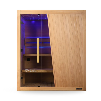 Revel Tampere 4 Person Traditional Finnish Sauna - Next Gen Revel Saunas