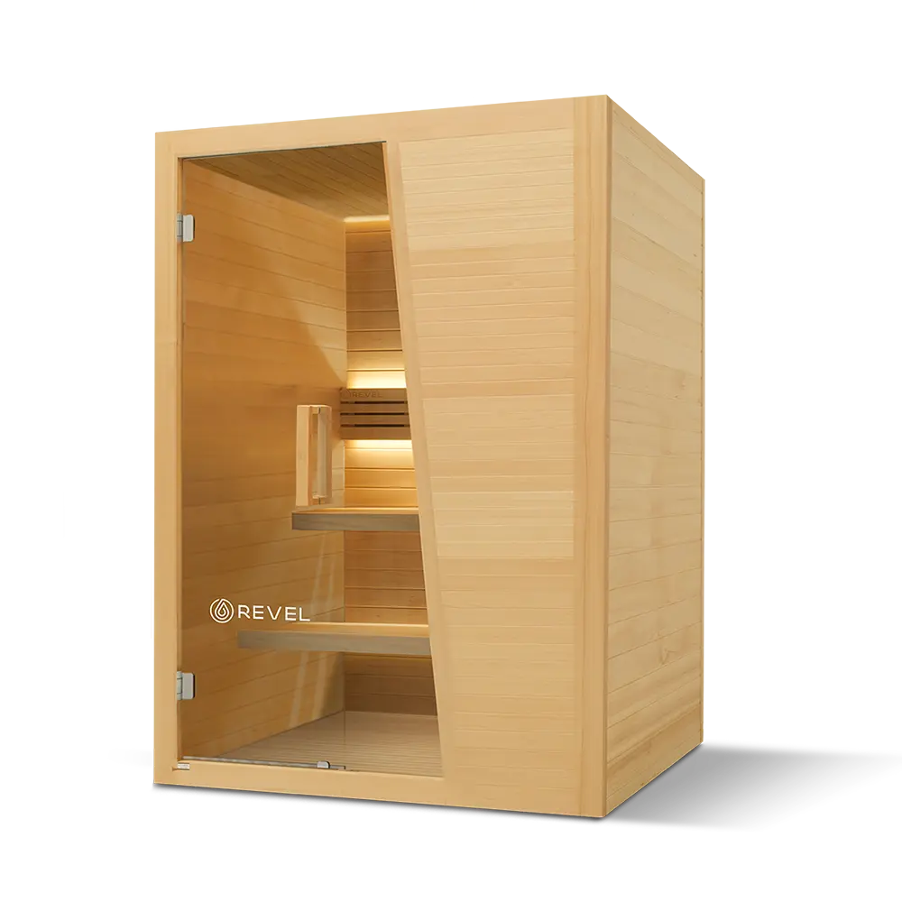 Revel Tampere (Gen 1) - 4 Person Double Tier Traditional Finnish Sauna Revel Saunas