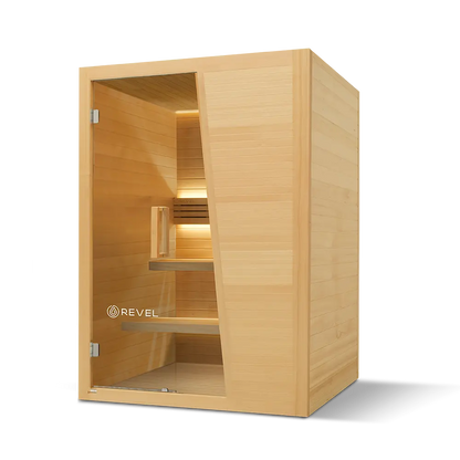 Revel Tampere (Gen 1) - 4 Person Double Tier Traditional Finnish Sauna Revel Saunas