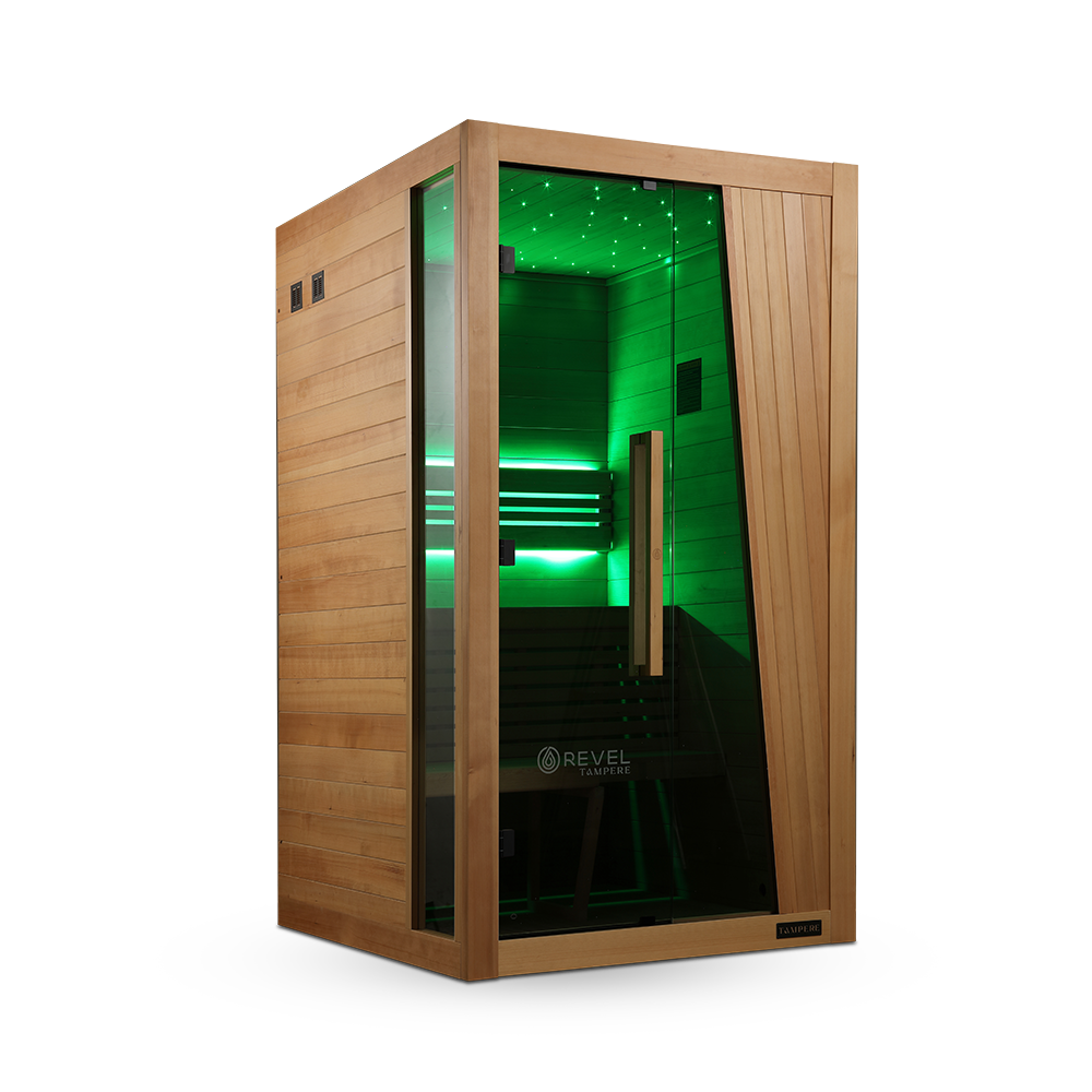 Revel Tampere 2 Person Traditional Finnish Sauna - Next Gen (Sauna Only)