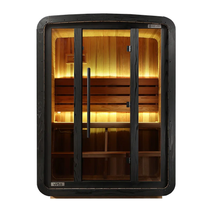 Revel Virta 2 Person Traditional Cabin (No Heater) Revel Saunas