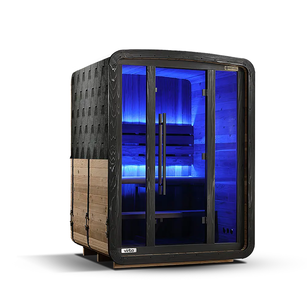 Revel Virta 2 Person Traditional Cabin Revel Saunas
