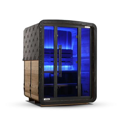 Revel Virta 2 Person Traditional Cabin (No Heater) Revel Saunas