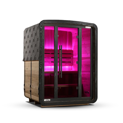 Revel Virta 2 Person Traditional Cabin (No Heater) Revel Saunas