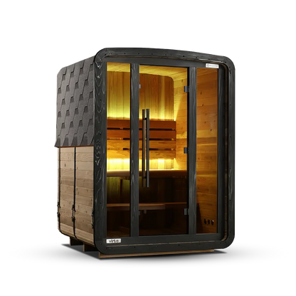 Revel Virta 2 Person Traditional Cabin (No Heater) Revel Saunas