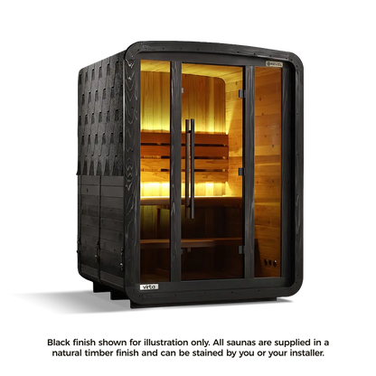 Revel Virta 2 Person Traditional Cabin Revel Saunas