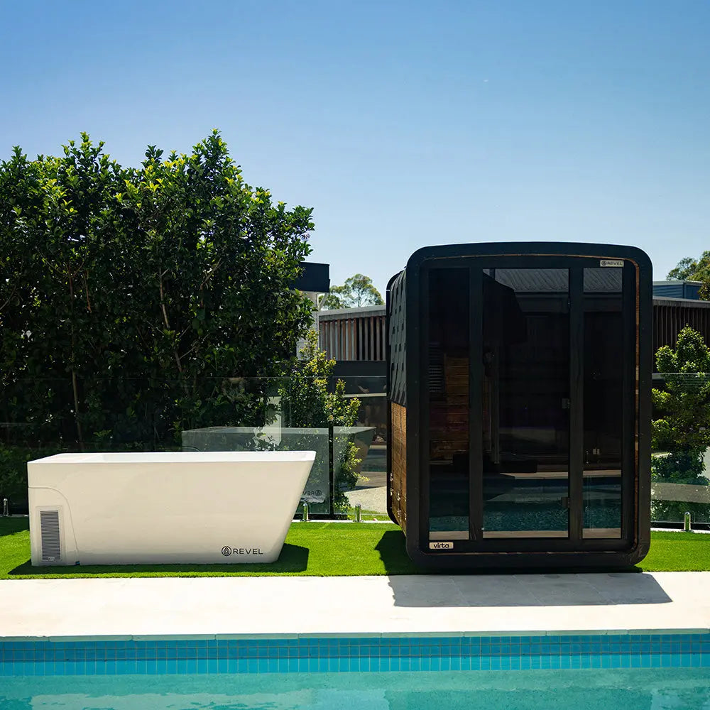 Revel Virta 2 Person Traditional Cabin Revel Saunas