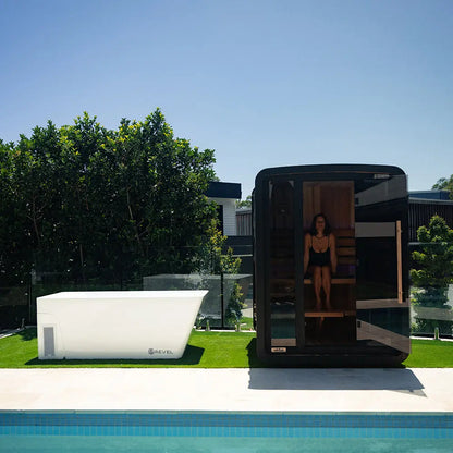 Revel Virta 2 Person Traditional Cabin Revel Saunas