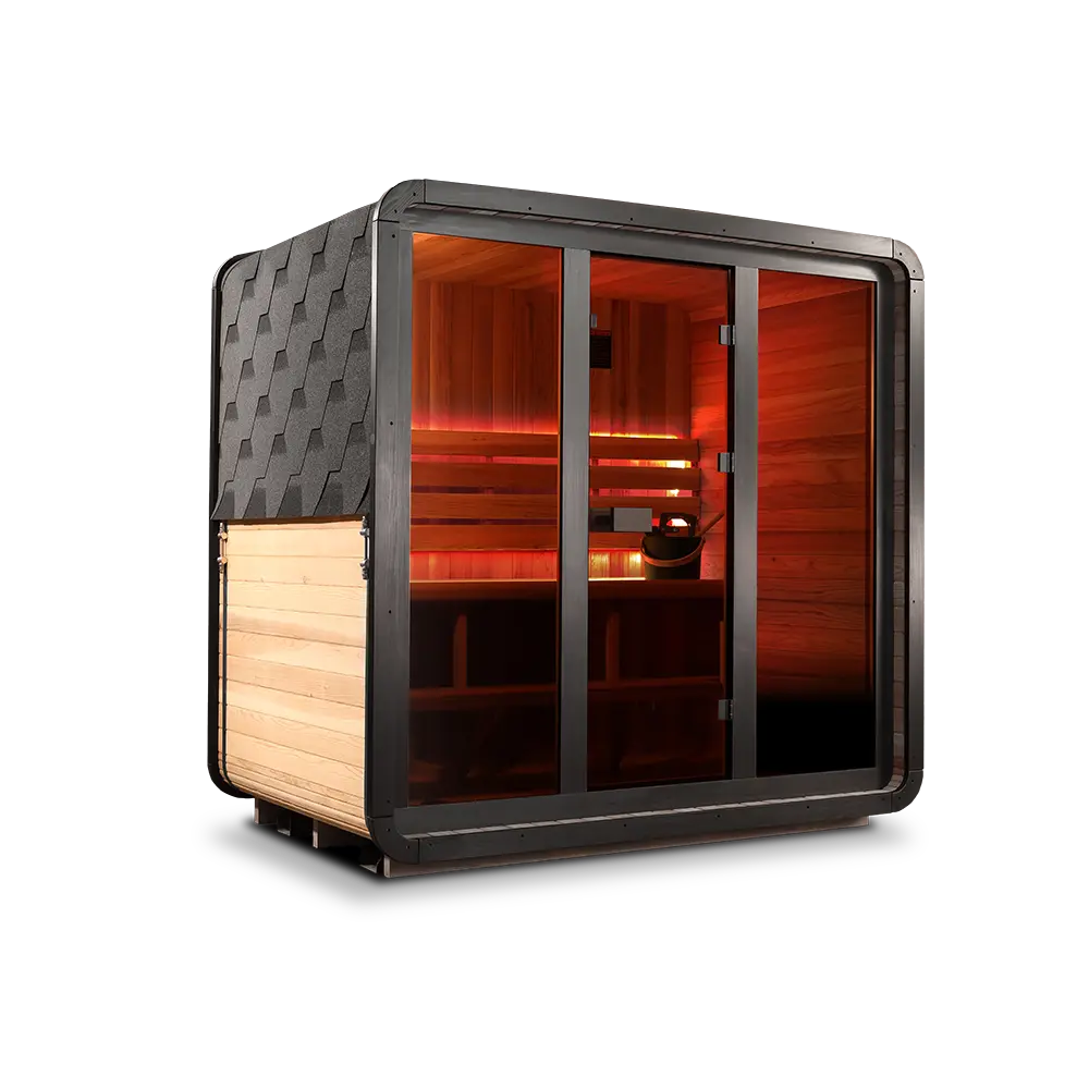 Revel Virta 4 Person Traditional Cabin (No Heater) Revel Saunas