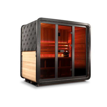 Revel Virta 4 Person Traditional Cabin (No Heater) Revel Saunas
